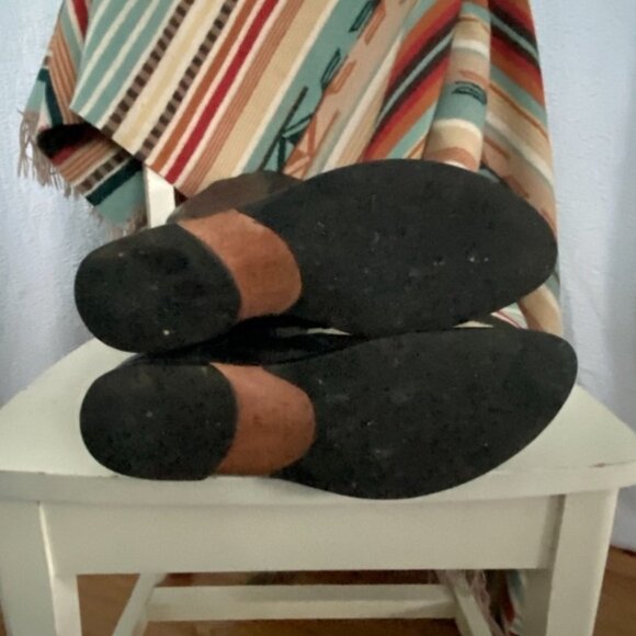 Elegant Black Bronze Leather Winter Riding Tall  Boots Handmade USA EU40 - Picture 6 of 10